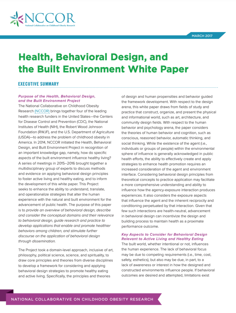 childhood obesity topics for research papers