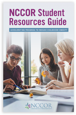 NCCOR Student Resources Guide cover